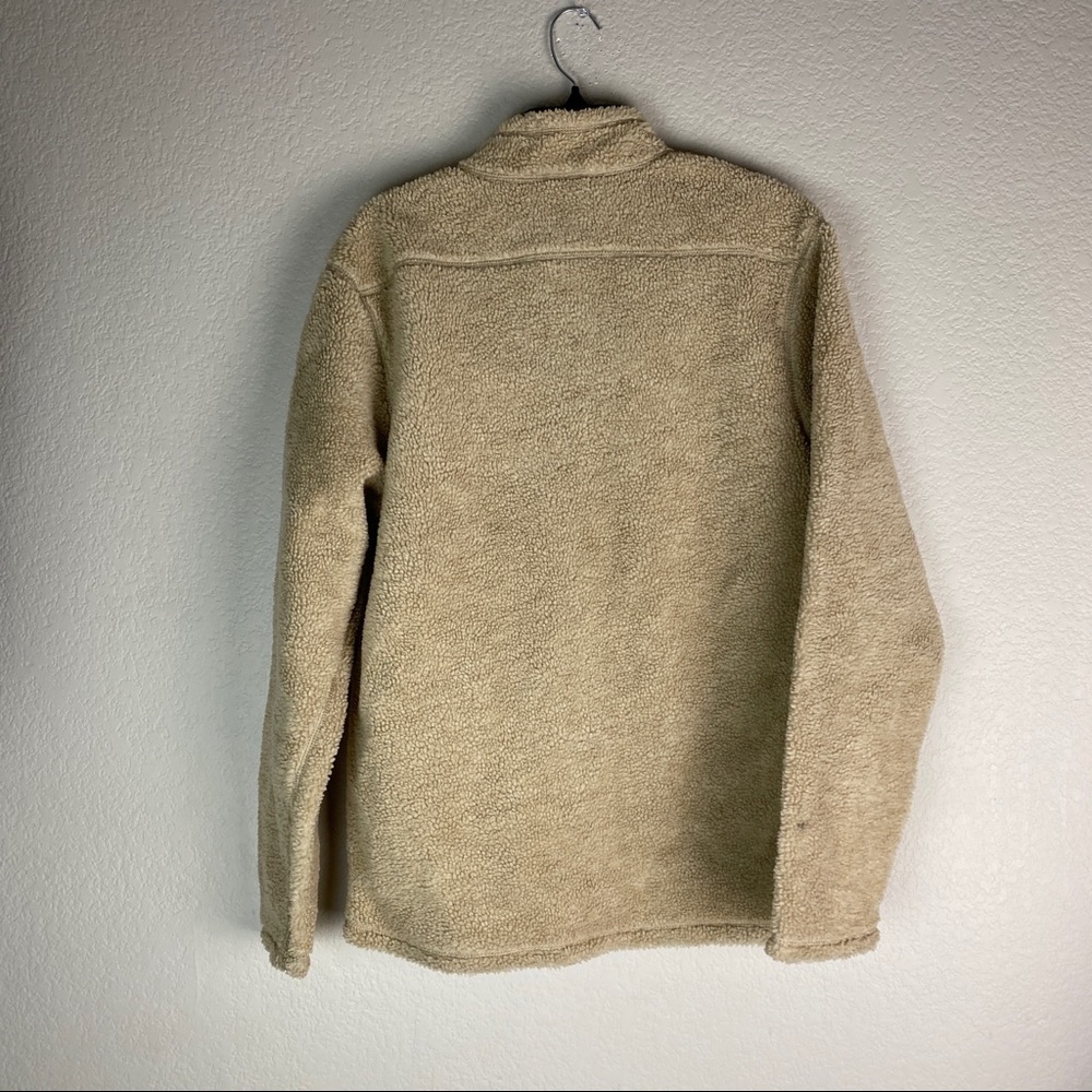 Old Navy Deep Pile Jacket Mens Size Medium - Picture 5 of 9